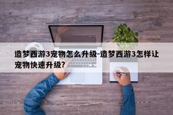 造梦西游3宠物怎么升级-造梦西游3怎样让宠物快速升级?