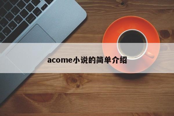 acome小说的简单介绍